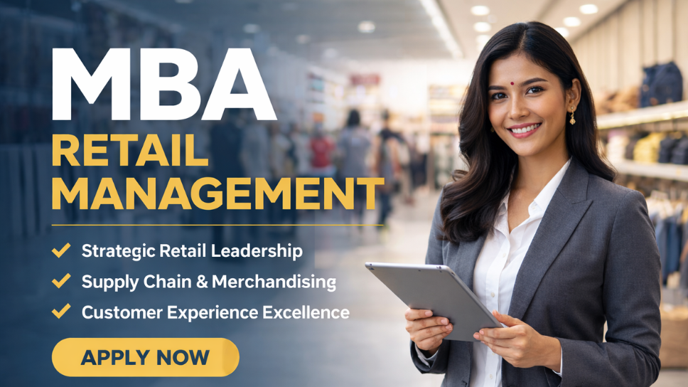 Advance your retail career with MBA Retail Management distance education from MINERVA Coimbatore. Affiliated with Alagappa & Bharathidasan University. UGC-approved, flexible learning. Apply now!
